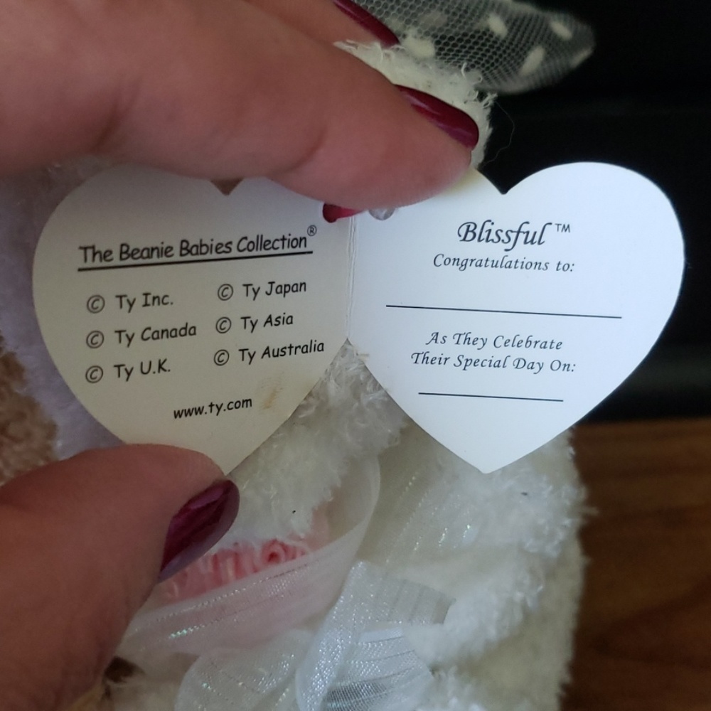 Wedding day Beanie Babies - Picture 2 of 2